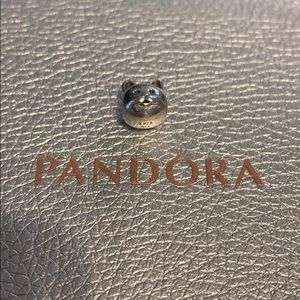 Authentic Pandora kitty cat charm